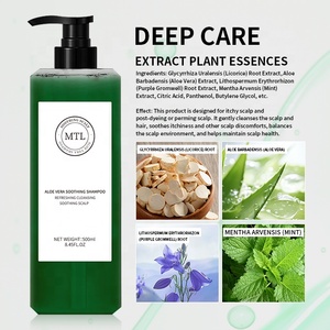 Échantillon Gratuit <span class=keywords><strong>Shampoing</strong></span> à l'<span class=keywords><strong>Aloe</strong></span> <span class=keywords><strong>Vera</strong></span> en Gros Personnalisez Votre Logo Sans Parabène <span class=keywords><strong>Shampoing</strong></span> Herbal Apaisant pour Cuir Chevelu Sensible <span class=keywords><strong>Shampoing</strong></span> Capillaire Apaisant à l'<span class=keywords><strong>Aloe</strong></span> - Product Image 2
