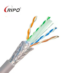 Cable para exteriores Cat6 SFTP resistente a los rayos UV 23AWG | Cable Ethernet blindado con diseño resistente a la intemperie para redes al aire libre - Product Image 3