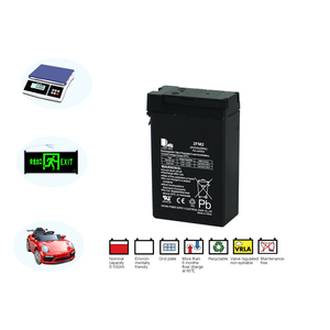Batería de plomo ácido 4V2AH de alta calidad para iluminar el sistema de alarma UPS Baterías médicas táctiles de <span class=keywords><strong>4V</strong></span> - Product Image 2
