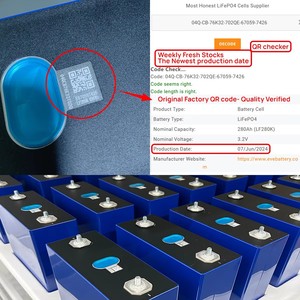 Batería Lifepo4 Ev E 3.2V 330Ah 314Ah 280Ah, Celdas Prismáticas Recargables Lfp, Baterías de Iones de Litio para Almacenamiento de Energía Doméstica - Product Image 2