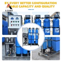 Purificateur d'eau commercial osmose inverse 250LPH 500LPH Machines de traitement de l'eau industrielle Système d'osmose inverse Filtre Ro