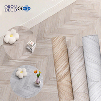 ORON DECO Autocollant de sol en PVC 3D pour la maison, adhésif, imperméable, pelable et collant, papier peint, décoration de la maison, revêtement de sol en plastique de luxe