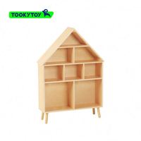 Estantería de madera maciza para niños, combinación Simple Now, estantería de almacenamiento, exhibición de juguetes, vitrina de almacenamiento, personalización