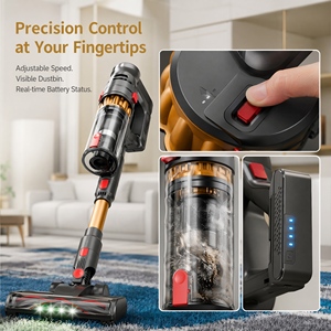 PV22 Cordless <b>Vacuum</b> Cleaner Brushless Motor Strong Suction Stick <b>Handheld</b> for Home Carpet Pet Hair - Product Image 3
