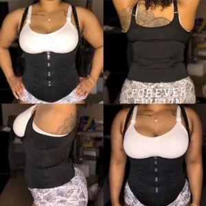 Corset amincissant respirant et écologique pour femme, gaine amincissante sous la poitrine, gilet gainant en Spandex/Nylon pour le sport et l'entraînement rapide - Product Image 5