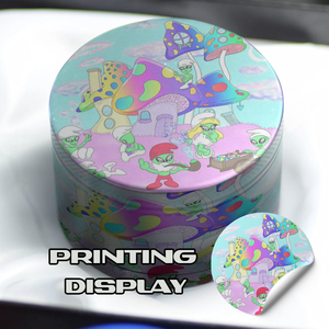 Nuevo Molinillo Manual de Lujo para Hierbas, Especias y Tabaco, de Plástico Rosa, 4 Piezas, con Logotipo Personalizado para Accesorios de Mujer - Product Image 5