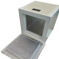 Boîte médicale pliable en PU Cellthermo pour livraison réfrigérée, grande capacité, isolation thermique, panneau isolant sous vide, portable