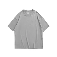 Mode übergroße T-Shirt Streetwear Stickerei Herren Kurzarm Herren T-Shirt Baumwolle