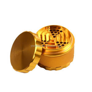 <span class=keywords><strong>Oferta</strong></span> Especial JY: Molinillo de Hierbas y Tabaco Metálico de Lujo con Rosca Dorada de 60 mm, Venta al Por Mayor - Product Image 5