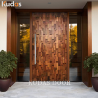 Portes intérieures en bois turques pour chambres à coucher et maisons