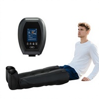 Masseur de jambes portable COSMO Athlete Gym Performance Pro à 8 chambres, compression avancée, alimenté par batterie au lithium, avec minuterie