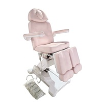Ensemble de fauteuil de pédicure pour esthéticienne professionnelle, réglable électriquement, pour salon de beauté, spa, clinique esthétique médicale