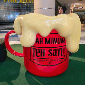 Tùy Chỉnh Lớn Ngoài Trời Vườn Tượng Sợi Thủy Tinh Dâu Tây Trái Cây Cây Điêu Khắc - Product Image 4