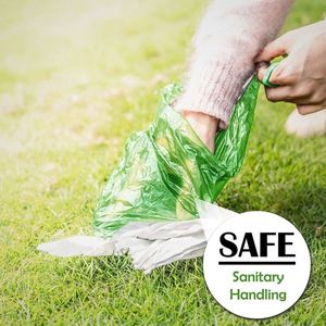 Eco Pe <b>Bags</b> for Dog Poops with Dispenser - Product Image 5