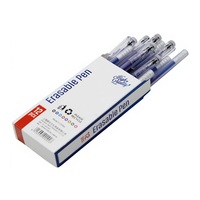 Stylo effaçable OEM, fabrication directe, 0,5 mm, couleurs vives, plastique, pour la vente en gros de papeterie