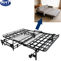 Mécanisme de canapé-lit chinois de haute qualité à trois plis, mécanisme de canapé-lit escamotable, cadre de canapé-lit avec rangement, 3 places, commandes en gros uniquement