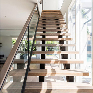 Rampe d'escalier en verre pour <span class=keywords><strong>balcon</strong></span>, en <span class=keywords><strong>bois</strong></span> et acier galvanisé, moderne, résistante à la rouille, garantie 5 ans, directement du fabricant - Product Image 5
