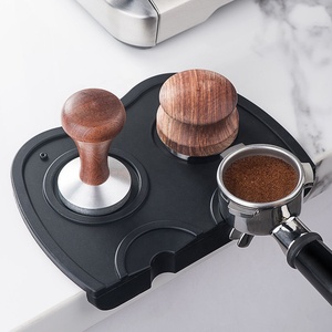 Custom Molded Food Grade <b>Silicone</b> Coffee Mat Coffee Machine Accessories Special Multi-Functional Storage Round Mat - Product Image 3