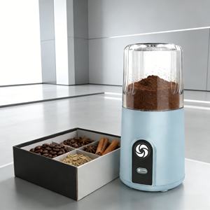 Blender portable rechargeable par USB, robuste, 260 ml, sans BPA, mode turbo, conception anti-fuite pour une utilisation en extérieur - Smoothies concassant la glace - Product Image 1