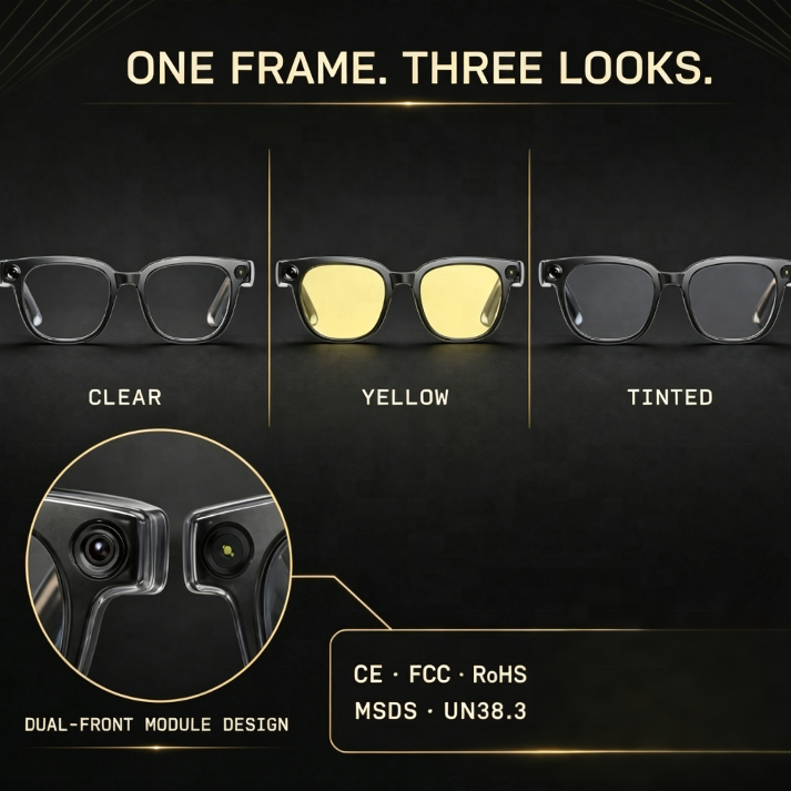 2nd Generation Smart Glasses AI Translation Audio Sunglasses HD Camera Outdoor Meta Ai Glass Smart Ai Glasses · image 5