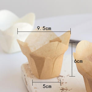 Moldes para Muffins con Diseño de Puntos Pastel, Moldes para Cupcakes Estilo Dulce, para Decoración de Postres en Fiestas de <span class=keywords><strong>Primer</strong></span> Cumpleaños - Product Image 1