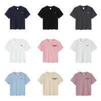 T-shirts oversize unis personnalisés pour femme, imprimés, style vintage, haute qualité 2026