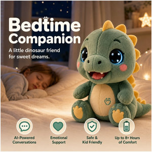 Care Made Sleep Aide, Peluche Suave de Compañía y Apoyo, Juguete de Peluche, Protector Nocturno, Regalo Acogedor, Relleno de Poliéster, Edades 2-13 - Product Image 4