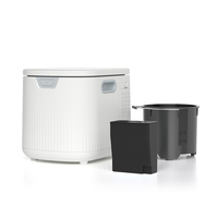 Broyeur de déchets alimentaires électrique portable haut de gamme de 2,5 L à faible bruit pour cuisine
