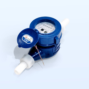 DN15 iso4064 chứng nhận đa-dòng chảy ngang đồng hồ nước cơ khí Nylon/ABS nhựa IP68 bảo vệ R80 OEM tùy chỉnh - Product Image 1