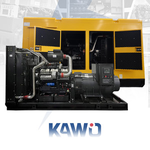 Kawo 400kw di động Trailer gắn máy phát điện diesel 12-giờ bình nhiên liệu 60Hz tần số ATS tùy chọn 480V đánh giá tự động im lặng mở khung - Product Image 1
