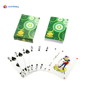 Dek profesional kartu permainan kustom desain sihir trik bermain kartu dibuat di Jiangsu