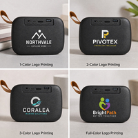 Mini haut-parleur sans fil portable d'extérieur avec logo personnalisé, nouveau tissu, subwoofer, cadeau promotionnel
