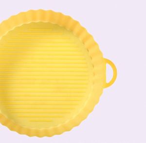 Pot en silicone pour friteuse à air, réutilisable, antiadhésif, compatible avec les paniers de friteuse à air, accessoires pour friteuse à air - Product Image 2
