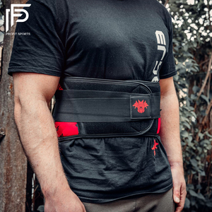 เข็มขัดยกน้ำหนักนีโอพรีน/ไนลอนแบบปรับได้-อุปกรณ์ฟิตเนสแบบปรับได้สำหรับทุกเพศทุกวัย พิมพ์โลโก้ตามสั่ง กำไรดีจากกีฬา - Product Image 1