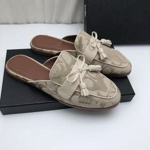 Chaussons décontractés classiques et élégants pour femmes en toile avec nœud et lettres rétro, légers, respirants, confortables au quotidien et antidérapants - Product Image 1