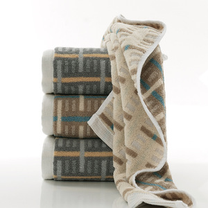 Toallas de Algodón Puro Teñido con Hilo Kim Ryan, 32s, Gruesas y Absorbentes, para Uso Doméstico, Regalo, Logotipo Personalizable - Product Image 4