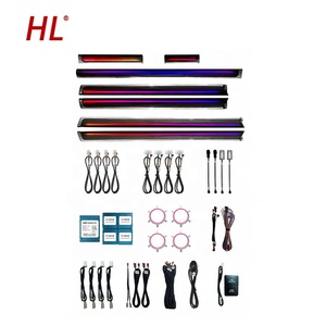 <span class=keywords><strong>Kit</strong></span> LED d'éclairage d'ambiance dynamique multicolore pour l'amélioration élégante de l'intérieur de voiture, mise à niveau automobile pour Toyota Land Cruiser 2010-2021 - Product Image 1