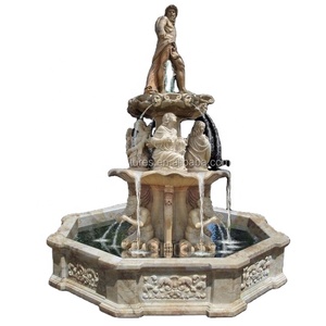 Escultura <span class=keywords><strong>de</strong></span> figura <span class=keywords><strong>de</strong></span> <span class=keywords><strong>piedra</strong></span> al aire libre con fuentes, estatua <span class=keywords><strong>de</strong></span> hombre y mujer, <span class=keywords><strong>fuente</strong></span> <span class=keywords><strong>de</strong></span> agua <span class=keywords><strong>de</strong></span> mármol grande - Product Image 1