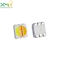 Chip LED SMD 5050 3 en 1, 0.6W, Temperatura de Color Blanco/Blanco Cálido/Rosa, Tricolor, Ra85 CRI, Garantía de 3 Años, Chips Epistar y Sanan