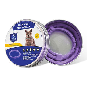 Collar calmante ajustable para perros y gatos, seguro para la Naturaleza, impermeable, prevención de insectos, efecto de sujeción de larga duración, alivio de la ansiedad de mascotas - Product Image 5