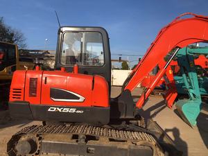 Used Doosan Daewoo DX55 <b>Small</b> Mini Excavator for Sale South Korea Crawler Type Core Gearbox Motor Engine <b>Pump</b> 5850KG 0.3 CBM - Product Image 2