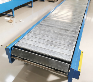 Trasportatore a Catena a Piastre in Acciaio Inossidabile per Carichi Pesanti, Capacità 200kg, per Industria Alimentare, Chimica e Trasporto di Componenti Fusi - Product Image 6