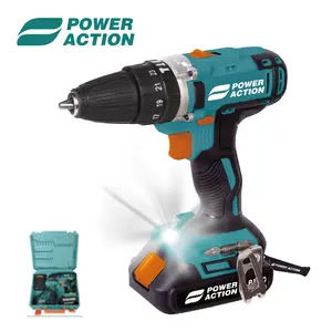 30Nm DC20V Compact Lightweight Design Battery Mini Cordless Drill With Two-speed Transmission