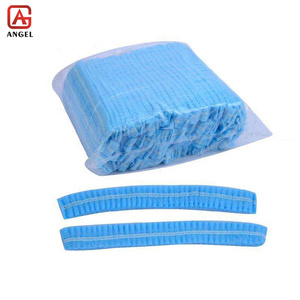 Tissu non tissé de chapeau hygiénique non-tissé de chapeau bouffant de couleur bleue pour le chapeau jetable - Product Image 6