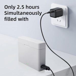 Batterie double chargeur pour Dji Osmo <span class=keywords><strong>Action</strong></span> 3 /4 Power Battery Dual Slot Battery Storage Box For Osmo <span class=keywords><strong>Action</strong></span> Camera Accessories - Product Image 3