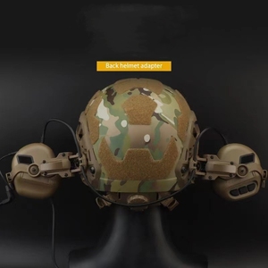 Thông minh cách âm chiến thuật điện tử earmuff Mũ bảo hiểm loại tai nghe chủ phụ kiện phía sau đường sắt Adapter Kit - Product Image 2