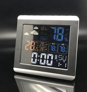 Reloj de Mesa Digital Electrónico Inteligente con Pantalla LED a Color, Estación Meteorológica, Calendario, Alarma, Función de Repetición y Retroiluminación para el Hogar - Product Image 1