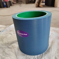 Tambour en aluminium à tambour en fer avec rouleaux de décorticage de riz NBR 10 "X 10" pour pièces de machines agricoles