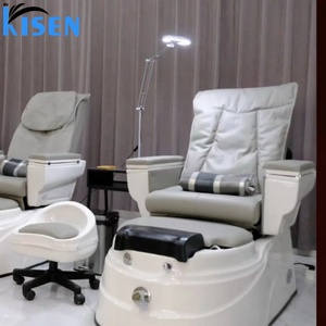 เก้าอี้นวดสปาหรูหราสำหรับทำเล็บเท้าแบบไร้ท่อ ยี่ห้อ Kisen รุ่นขายดี - Product Image 2