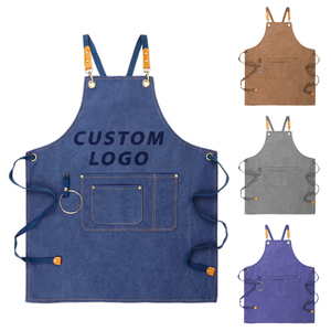 <span class=keywords><strong>Tablier</strong></span> <span class=keywords><strong>de</strong></span> <span class=keywords><strong>cuisine</strong></span> en toile <span class=keywords><strong>de</strong></span> coton à dos croisé pour <span class=keywords><strong>homme</strong></span> et femme, uniforme <span class=keywords><strong>de</strong></span> <span class=keywords><strong>cuisine</strong></span>, <span class=keywords><strong>de</strong></span> cuisson - Product Image 2